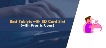 tablet with full size sd card slot