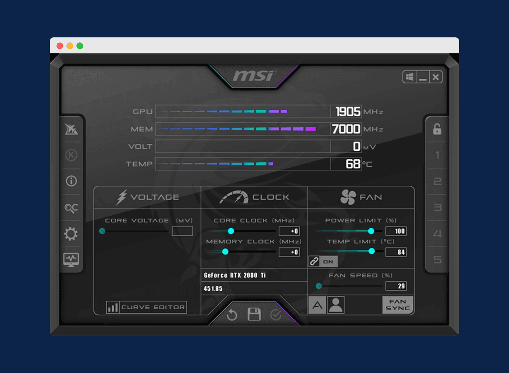 benefit of underclocking GPUs, GPU underclocking, how to underclock gpu, how you can underclock your GPU, underclocking your GPU, underclocking your graphic cards